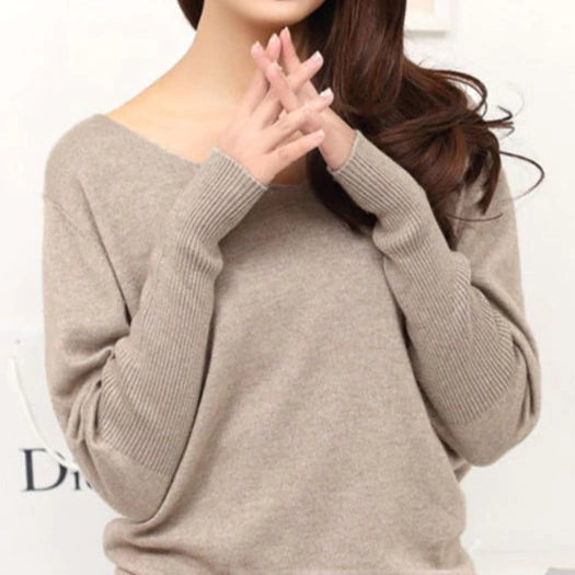 Suéter Cashmere Gola V