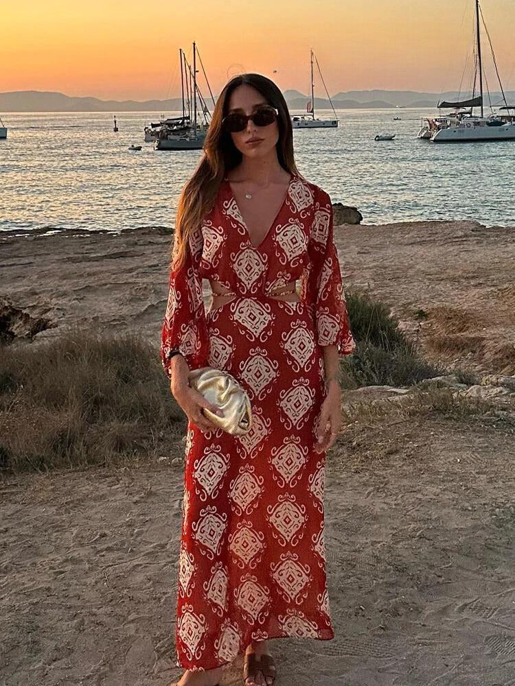 Aranza™ Vestido colorido e versátil