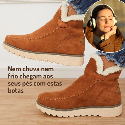 RoadWay™ Botas de couro elegantes