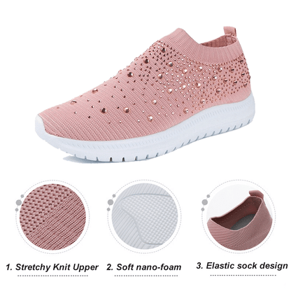 Crystal™ Sapatos Ortopédicos Respiráveis