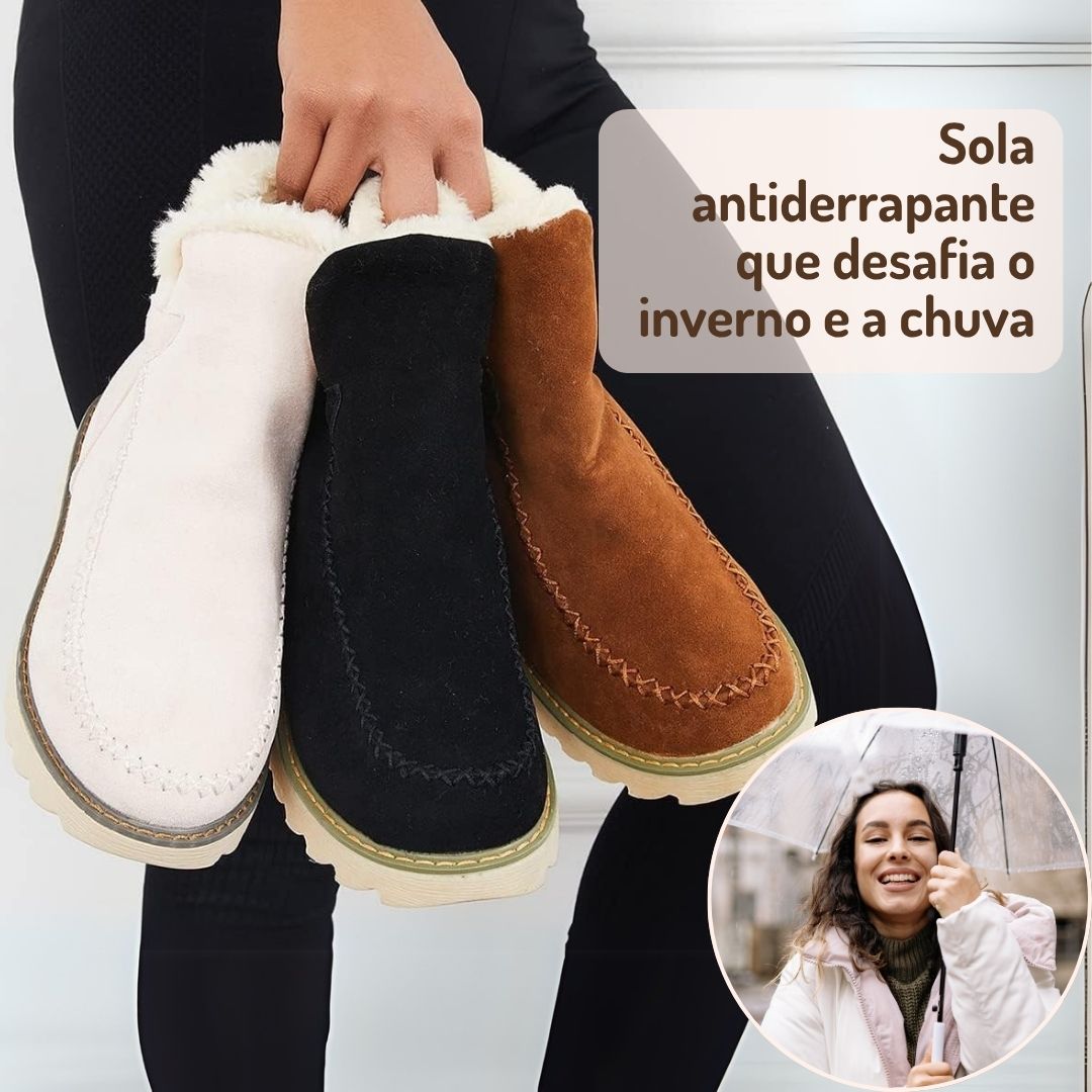 RoadWay™ Botas de couro elegantes