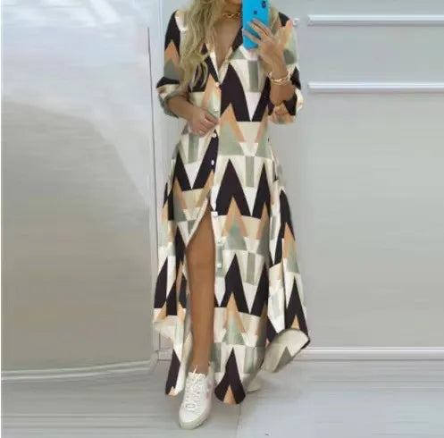 Vittoria™ Vestido de verão com estampa boêmia feminina