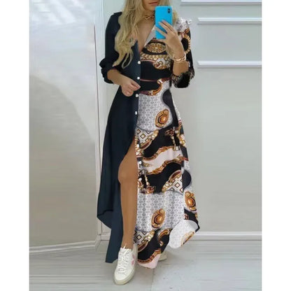 Vittoria™ Vestido de verão com estampa boêmia feminina