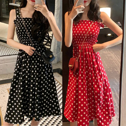 Patty™ Vestido casual de bolinhas para o verão