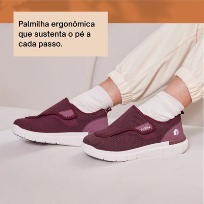 Fitville™ Calçados ortopédicos para pés inchados e diabéticos
