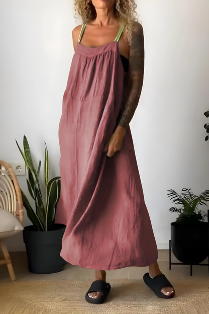 Luna™ Vestido de verão em linho