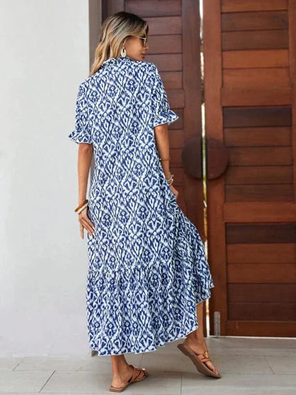 Vestido longo fluido com estampa floral Felicia™