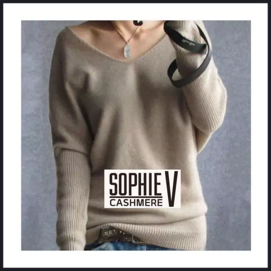 Suéter Cashmere Gola V