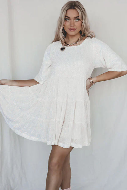 Vestido Glamouroso de Lantejoulas Antonella™