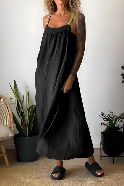 Luna™ Vestido de verão em linho