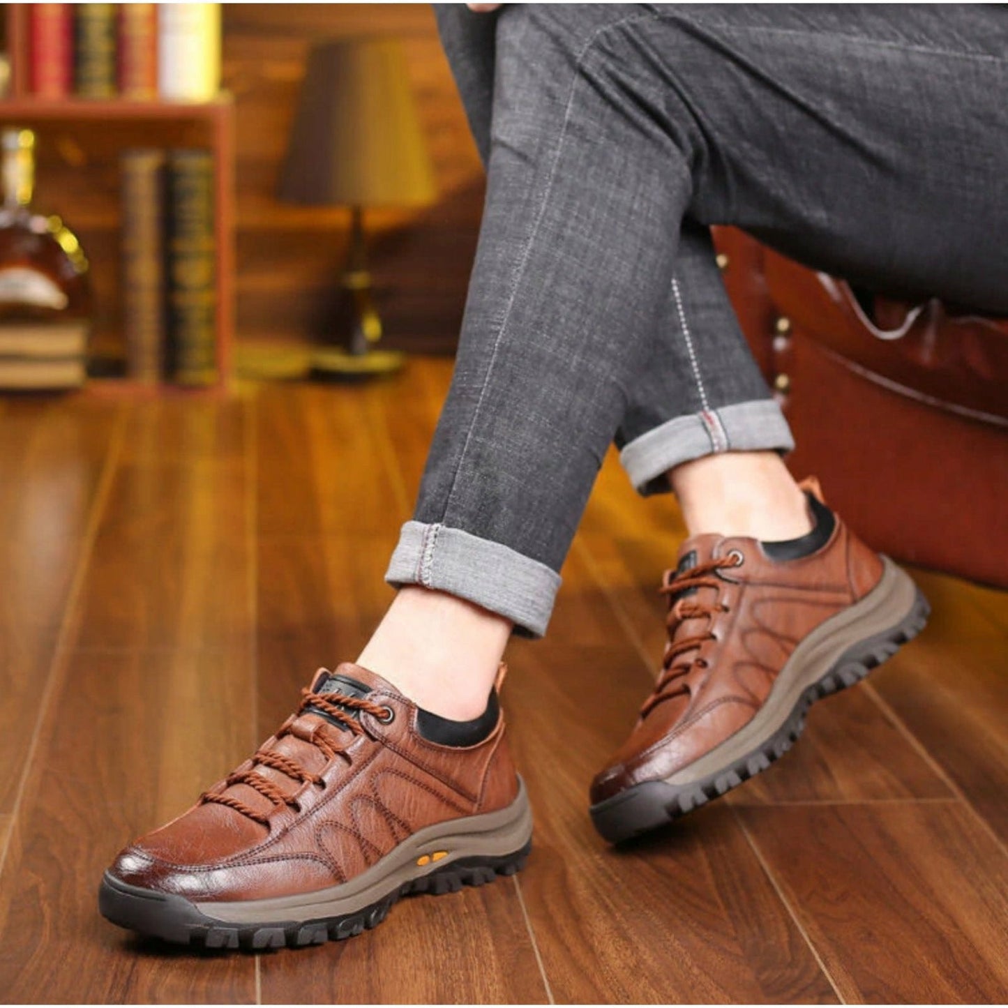 Gent™ Sapatos de couro feitos à mão