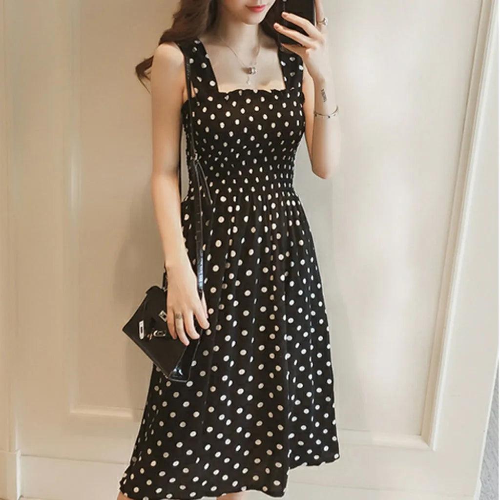 Patty™ Vestido casual de bolinhas para o verão
