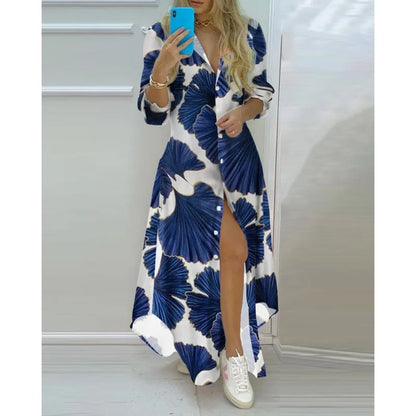 Vittoria™ Vestido de verão com estampa boêmia feminina