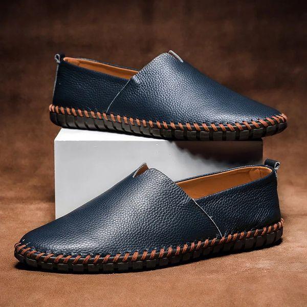MASSIMO LEATHER LOAFERS Olympus London