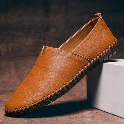 MASSIMO LEATHER LOAFERS Olympus London