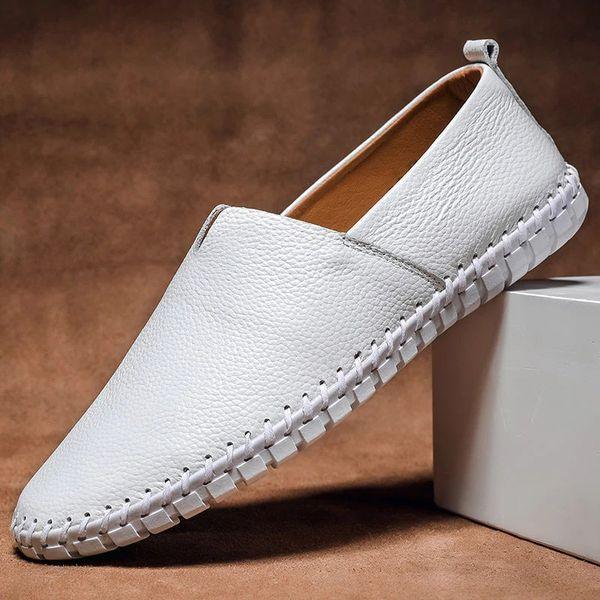 MASSIMO LEATHER LOAFERS Olympus London