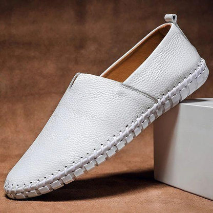 MASSIMO LEATHER LOAFERS Olympus London
