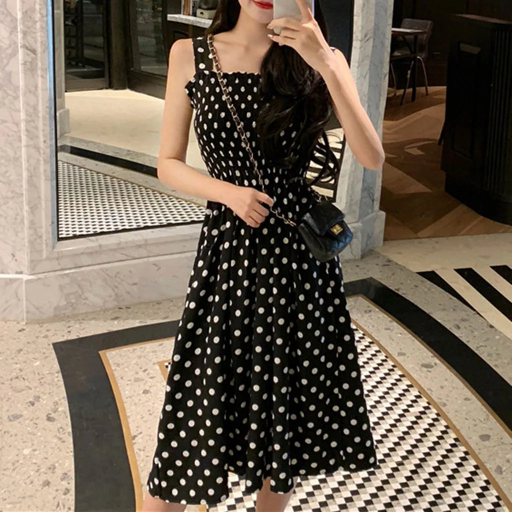 Patty™ Vestido casual de bolinhas para o verão