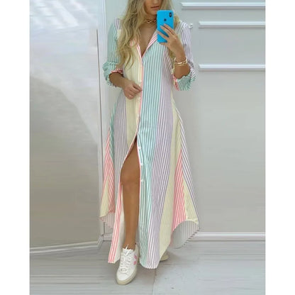 Vittoria™ Vestido de verão com estampa boêmia feminina