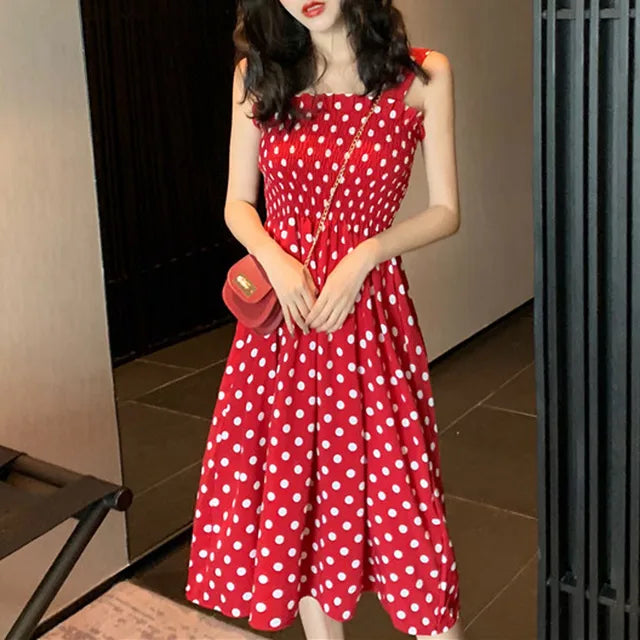 Patty™ Vestido casual de bolinhas para o verão
