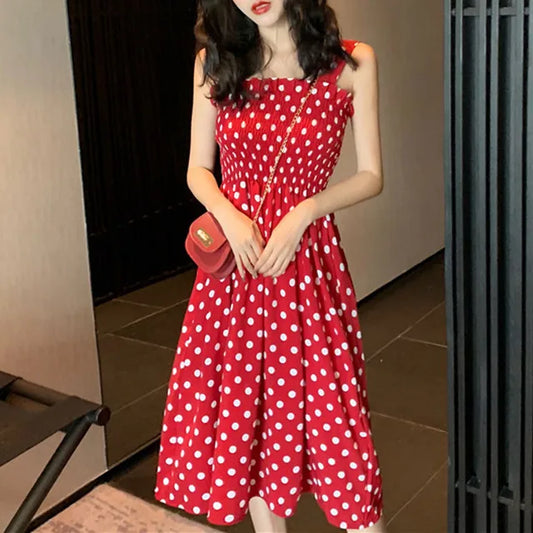 Patty™ Vestido casual de bolinhas para o verão