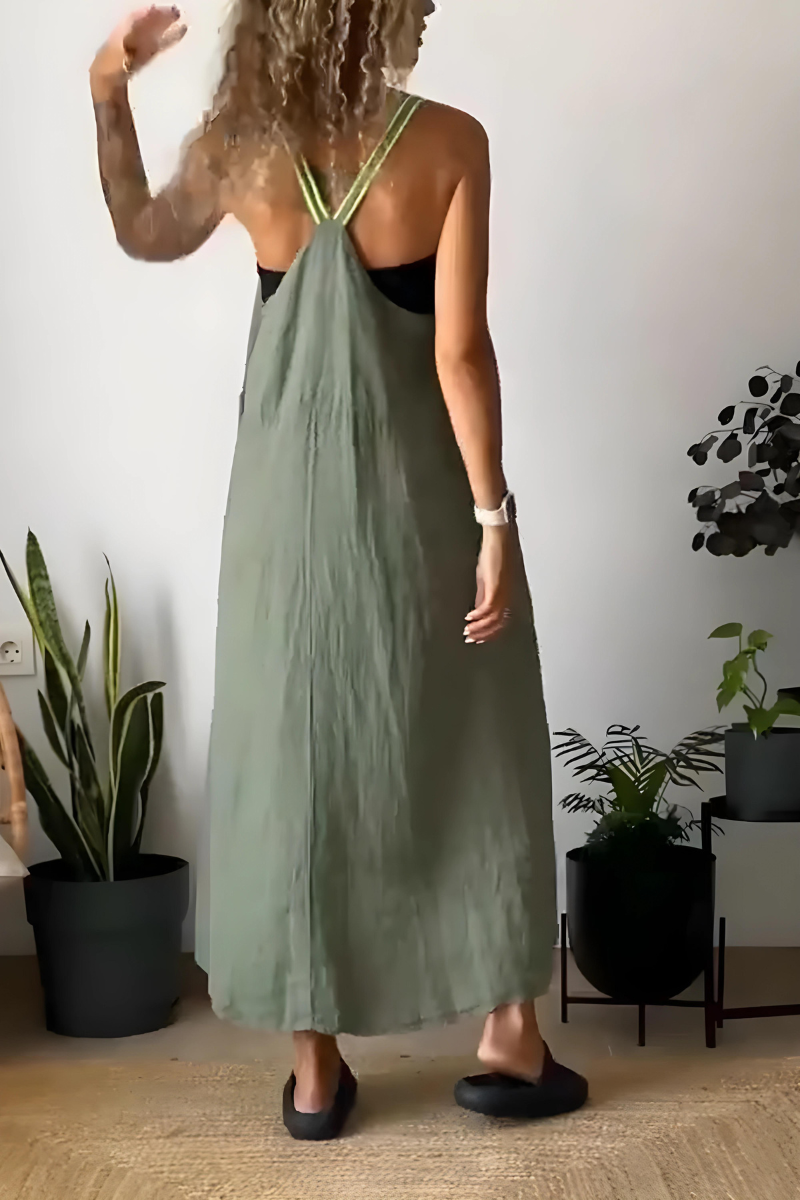 Luna™ Vestido de verão em linho