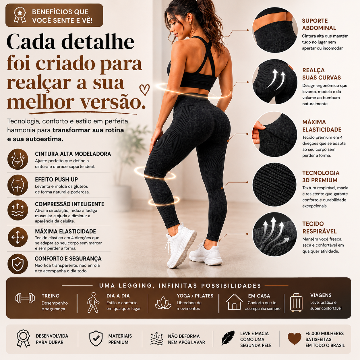 FITTABELLA SCULPT™ Legging Anticelulite 3D