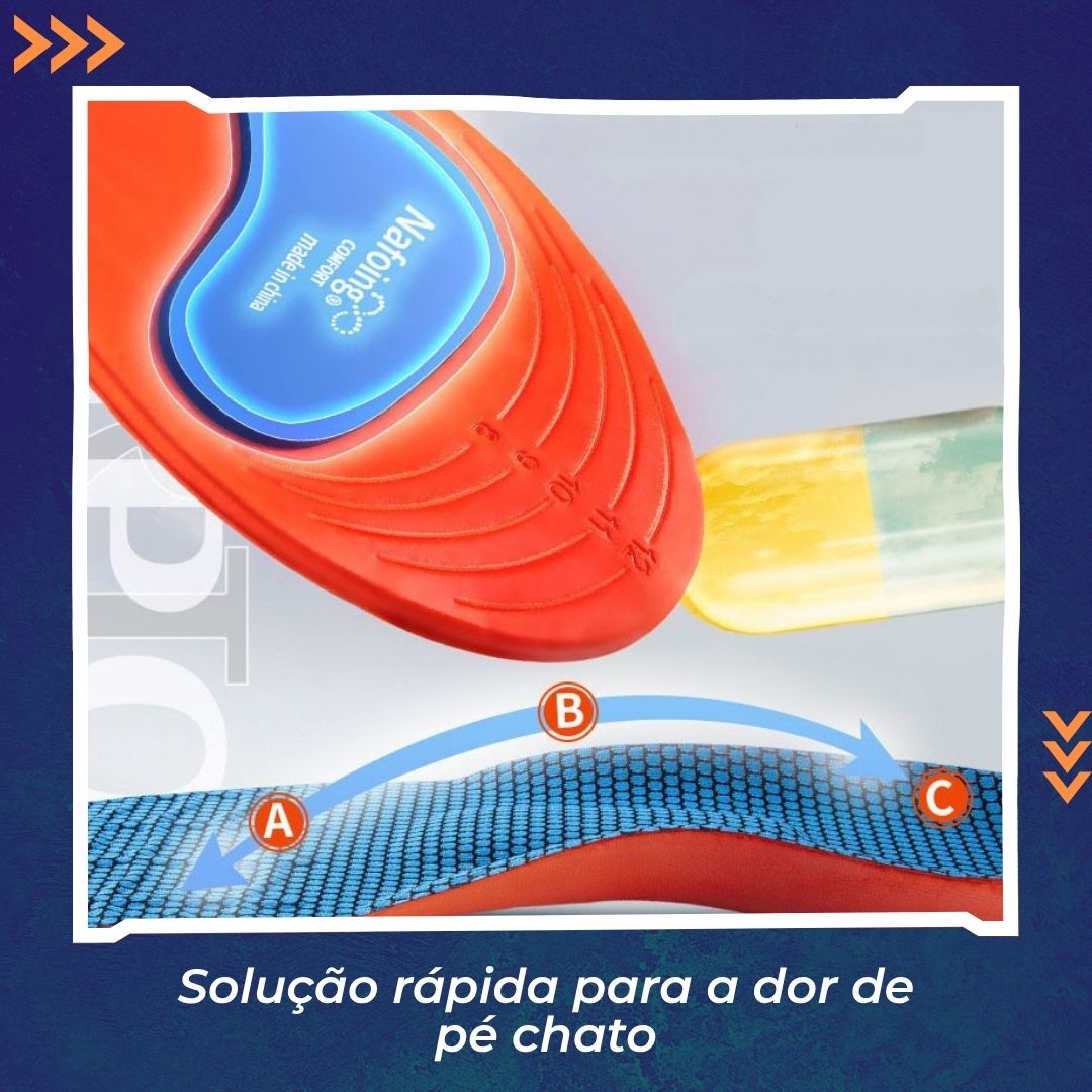 Palmilha ortopédica: suporte e conforto para seus pés