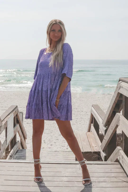 Vestido Glamouroso de Lantejoulas Antonella™