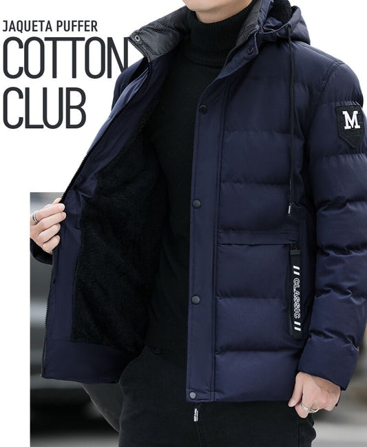 Jaqueta Puffer Cotton Club