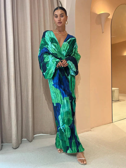 Eva™ Vestido plissado elegante