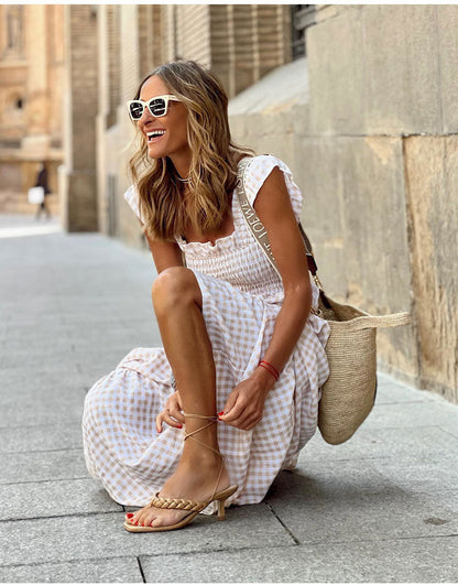 Lyra™ Vestido casual boêmio primavera/verão Lyra