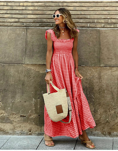 Lyra™ Vestido casual boêmio primavera/verão Lyra