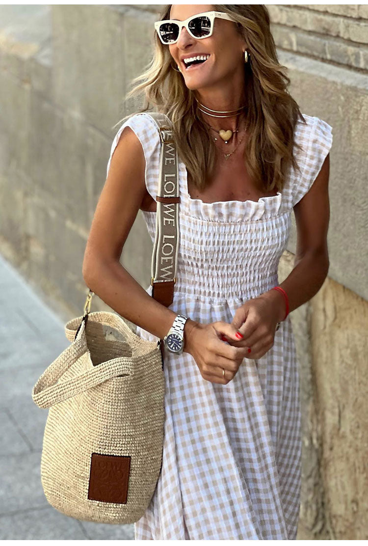 Lyra™ Vestido casual boêmio primavera/verão Lyra