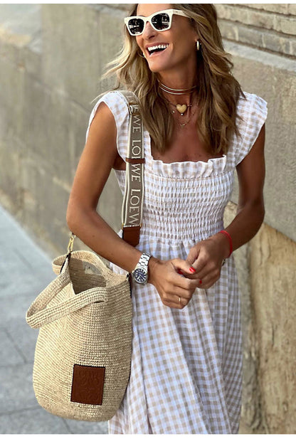 Lyra™ Vestido casual boêmio primavera/verão Lyra