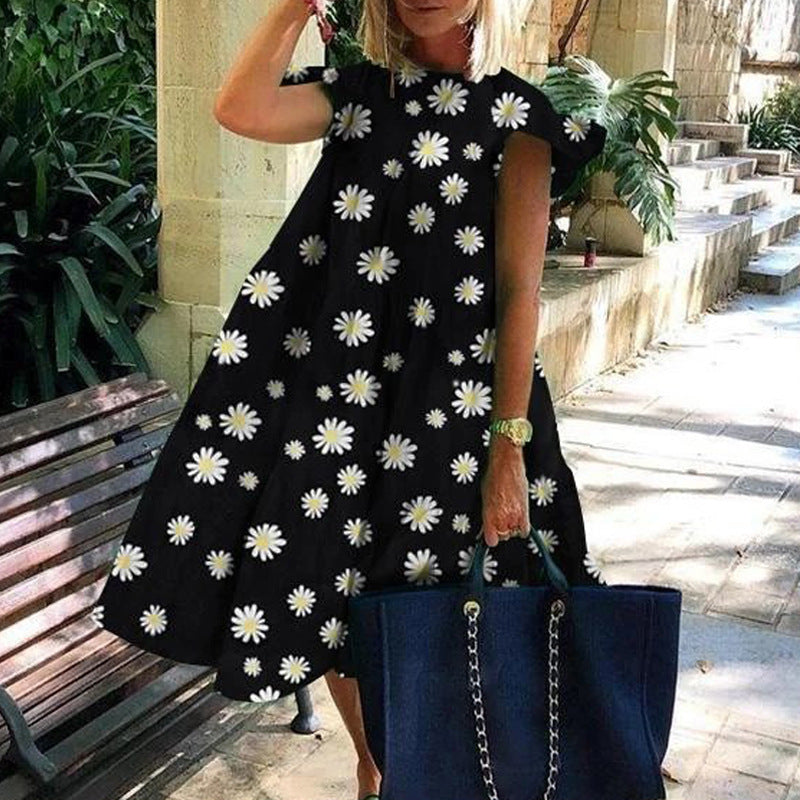 Louna™  Vestido longo estampado elegante