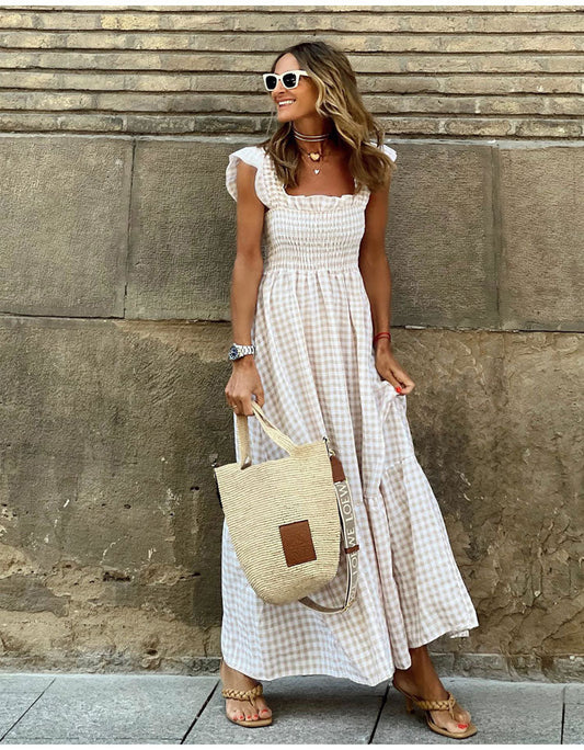 Lyra™ Vestido casual boêmio primavera/verão Lyra