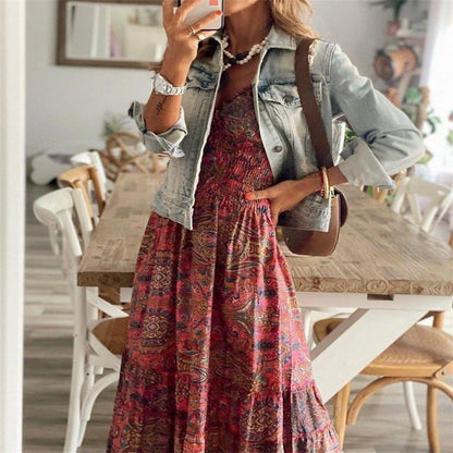 Melly™ Vestido elegante sem mangas para primavera/verão