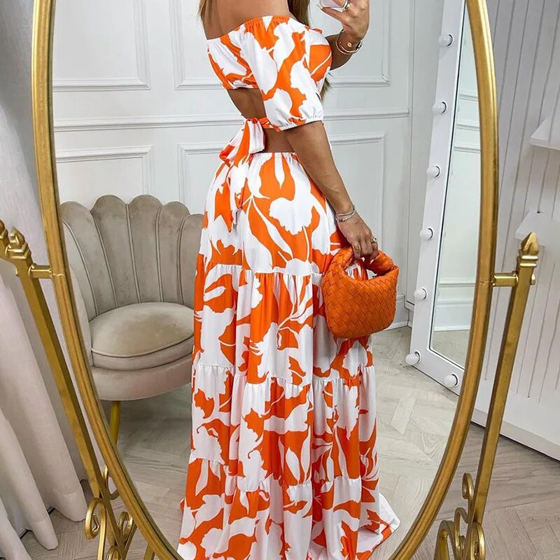 Vestido de verão elegante Chloé™ para mulher