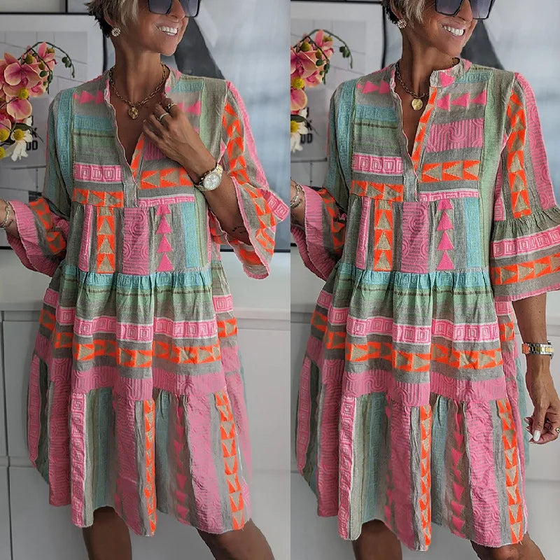 Kiki™ Vestido midi elegante para primavera