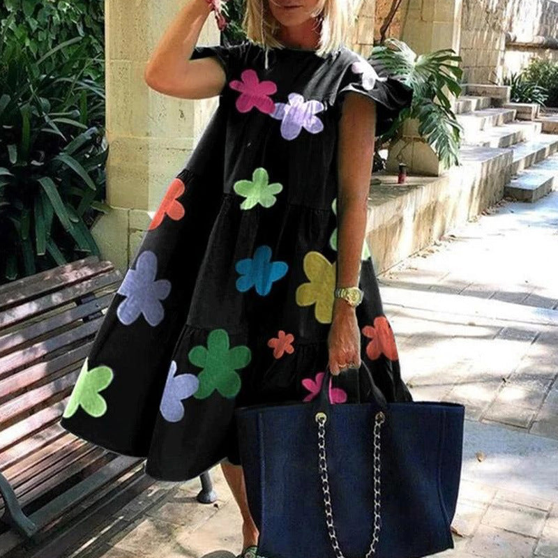 Louna™  Vestido longo estampado elegante