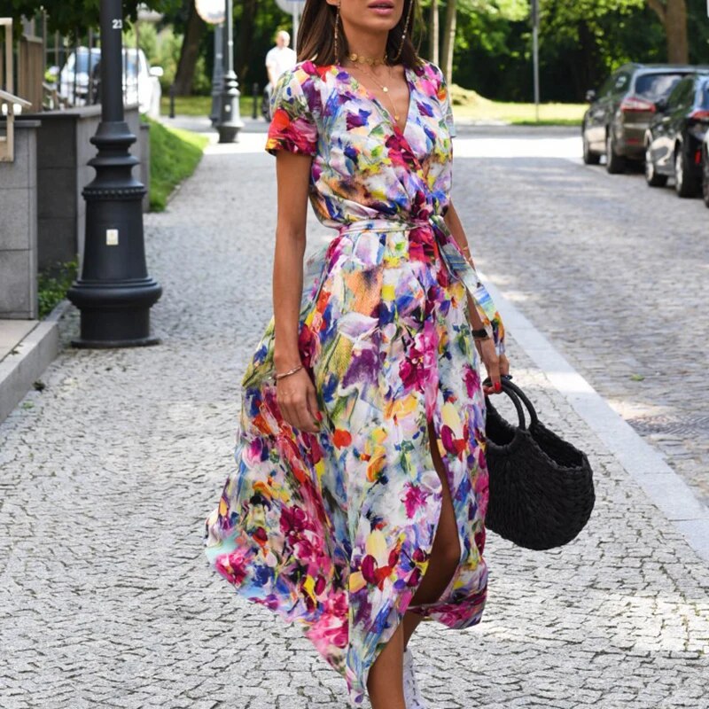 Anna™ Vestido com estampa floral