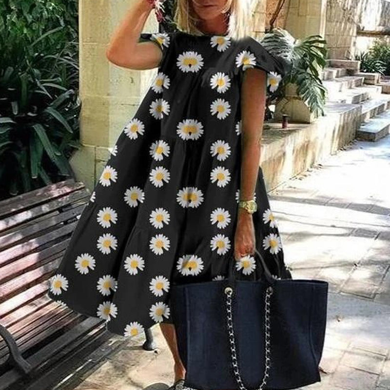 Louna™  Vestido longo estampado elegante