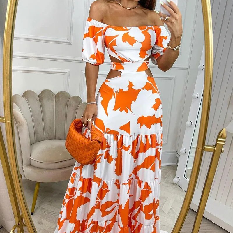 Vestido de verão elegante Chloé™ para mulher