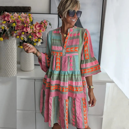 Kiki™ Vestido midi elegante para primavera