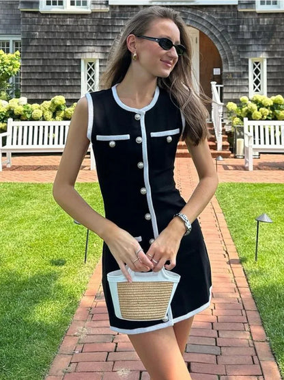 Vestido Mariana™ Elegante e Clássico