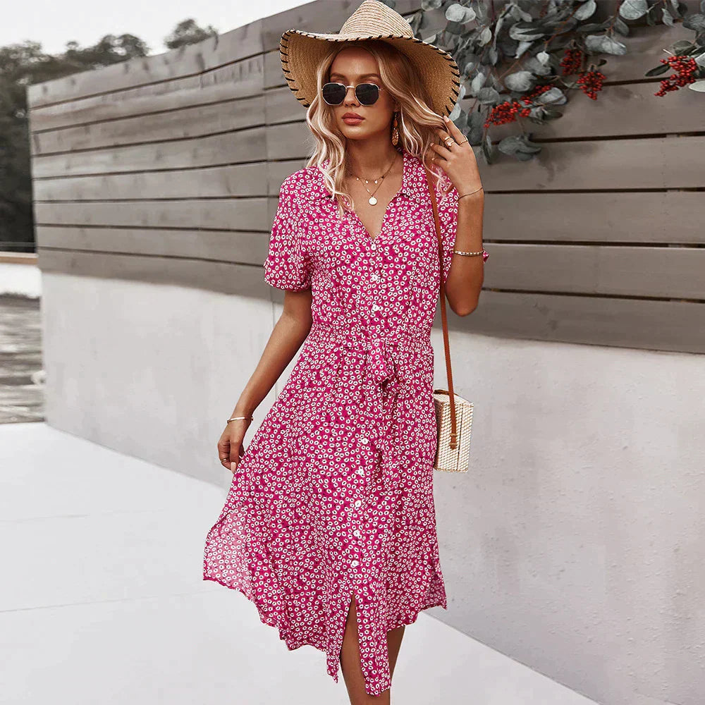 Fiorella™ Vestido longo