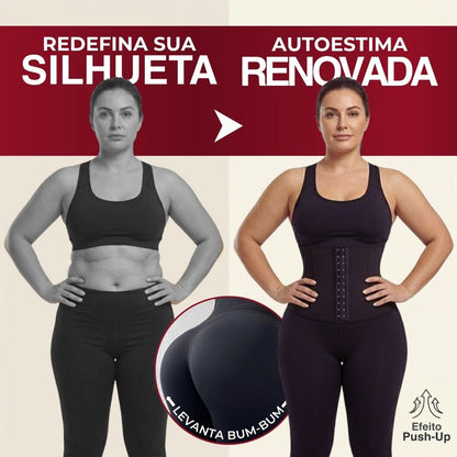 Calça Legging com Cinta Modeladora Power Fit
