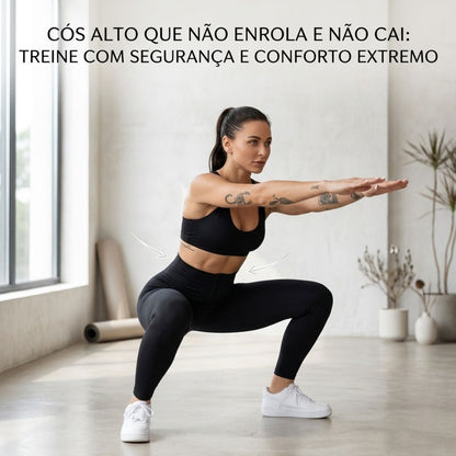 Calça Legging com Cinta Modeladora Power Fit