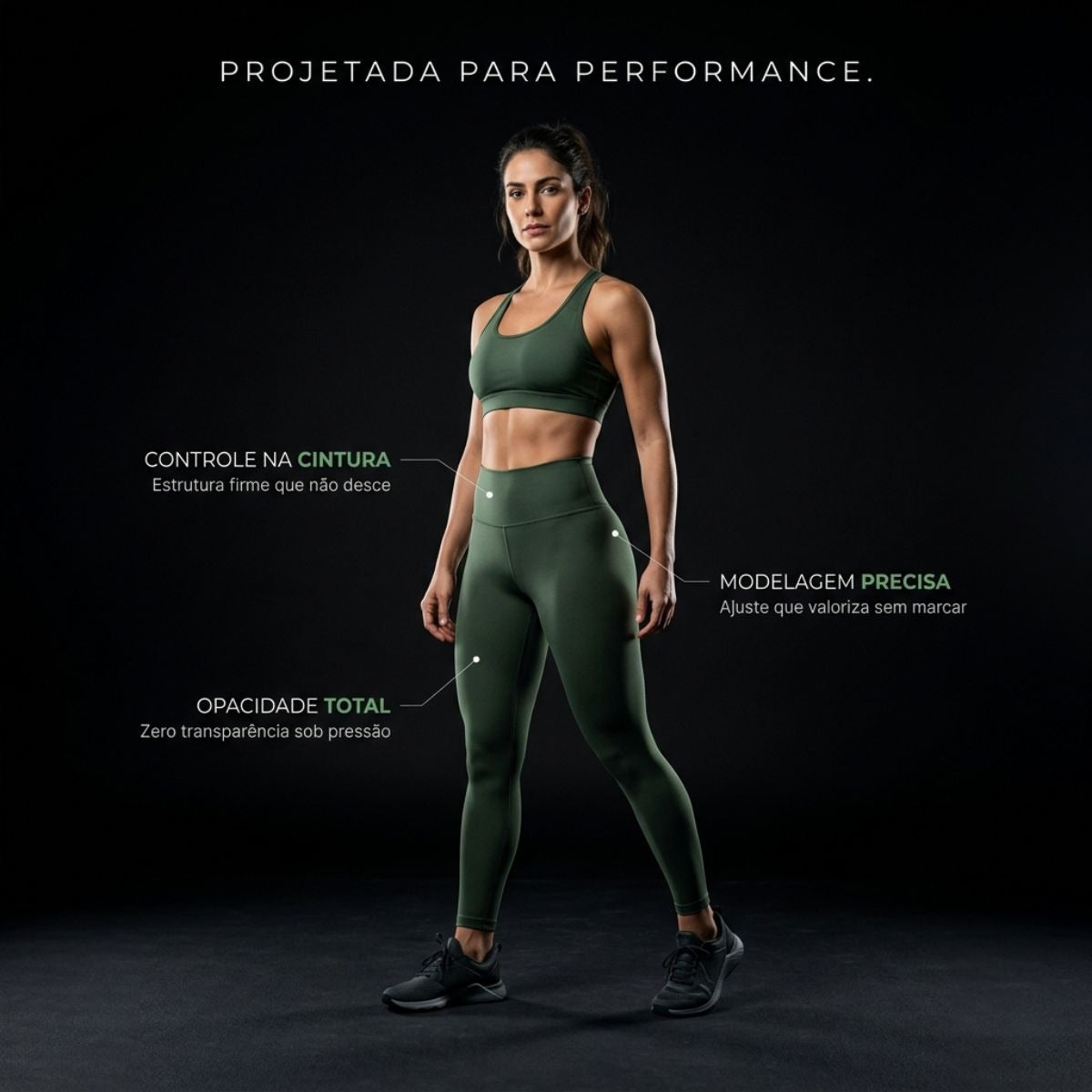 Calça Legging Workout Fit